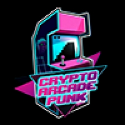 Crypto-Arcade-Punk  Trend Logo