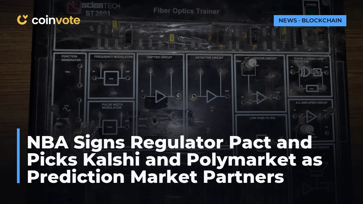 NBA Signs Regulator Pact and Picks Kalshi and Polymarket as Prediction Market Partners