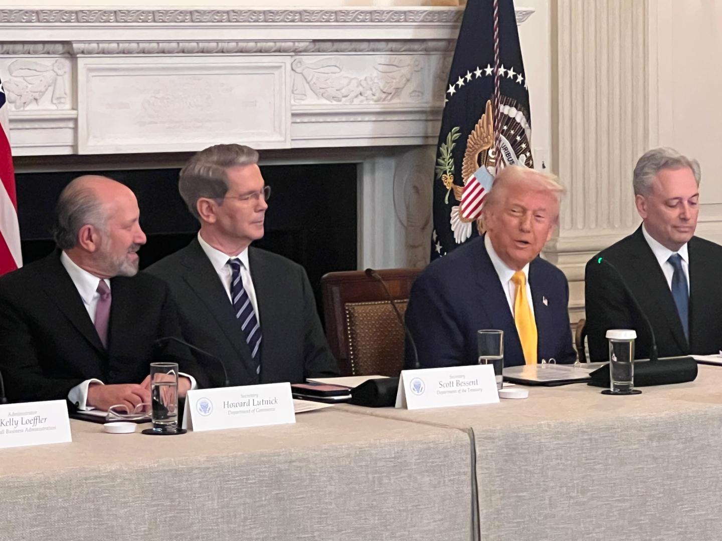 President Trump expected to meet with senators to work on ethics concerns in crypto bill
