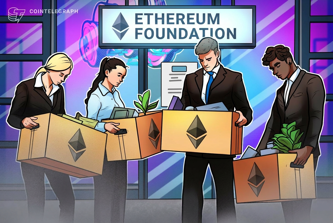Ethereum Foundation sacks 20% of workforce amid strategic restructuring