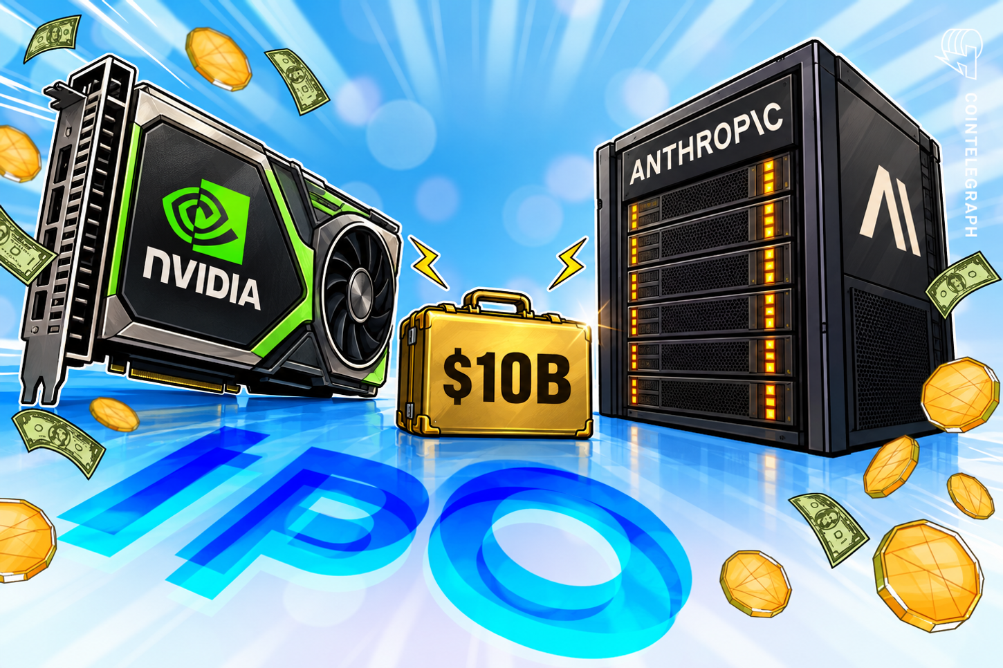 Nvidia considers $10B investment in potential record Anthropic IPO: Reuters  