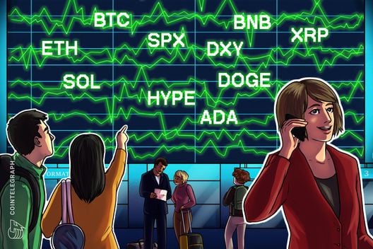 Price predictions 4/13: SPX, DXY, BTC, ETH, BNB, XRP, SOL, DOGE, HYPE, ADA