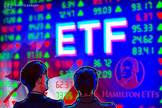 Hamilton ETFs files for leveraged Bitcoin income ETF in Canada