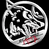 Angry Meta Wolf Logo