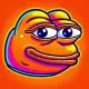 Orange Pepe
