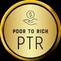 PoorToRich Finance Logo
