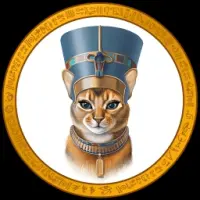 Nefertiti Cat Logo
