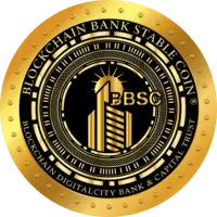 Blockchain Bank Stable Coin Logo