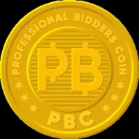 Professional Bidders Coin Logo