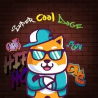Super Cool Doge Logo