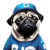 Galactic Pug Coin Logo
