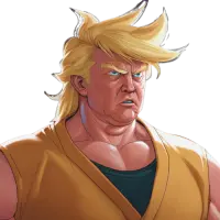 GOKU TRUMP Logo