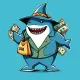 Shark Wif Hat