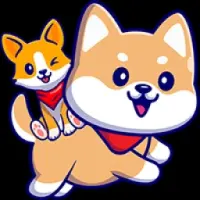 Shiba On Doge Logo