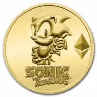 Gold Sonic Logo