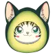 Flying Avocado Cat