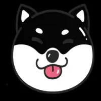 BLACK SHIBA INU Logo