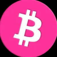 Pink Bitcoin Logo