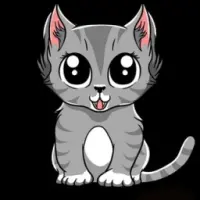 Mini Baby Cat Logo