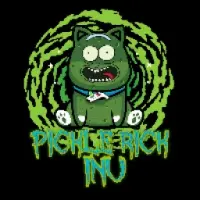 Pickle Rick Inu Logo