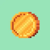 Pixel Coin Logo