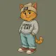 Just a Chill Cat