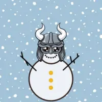 Frosty Floki Logo