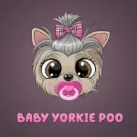 Baby Yorkie Poo Logo