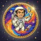 Neil Moonstrong Coin