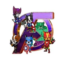 FlokiVengers Logo