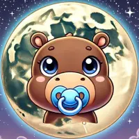 BABY MOODENG Logo