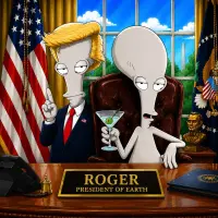 Real Alien American President Logo