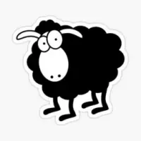 Black Sheep Coin Logo