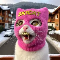 SKI MASK CAT Logo