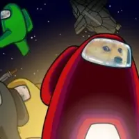 Doge Among Us Logo