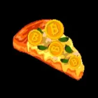 BitCoin Pixel Pizza Logo