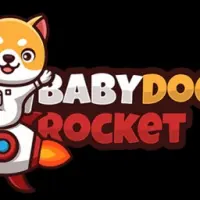 Baby Doge Rocket Logo
