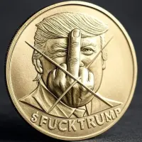 Official Fuck Trump memecoin Logo