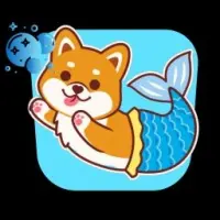 Aqua Doge Logo