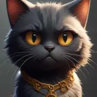 Gery the mountain cat Logo
