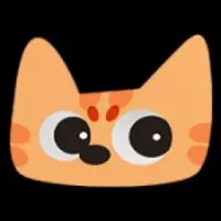 Orange Cat Token Logo
