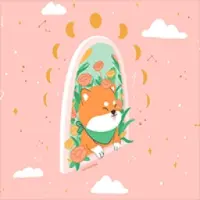 Princess Shiba Inu Logo