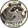 Jimothy The Raccoon Logo