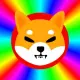 Rainbow Shiba