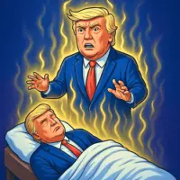 Vibe Aura Trump Logo