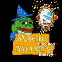 Magic Encoded Money Energy Logo