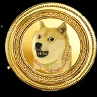 Doge Gold Coin Logo