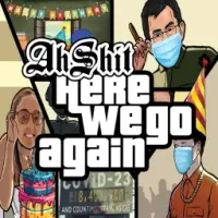 Ah shit here we go again Logo