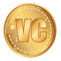 VIRTUALCOINS the official VIRTUALCONS Coin Logo
