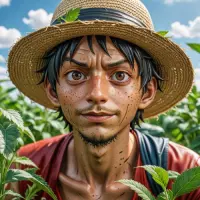 High With Luffy Logo